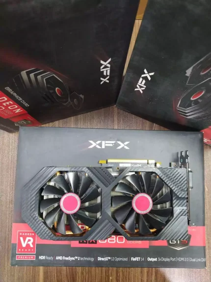 کارت گرافیک استوک ایکس اف ایکس مدل XFX RX 580 حافظه 8 گیگابایت